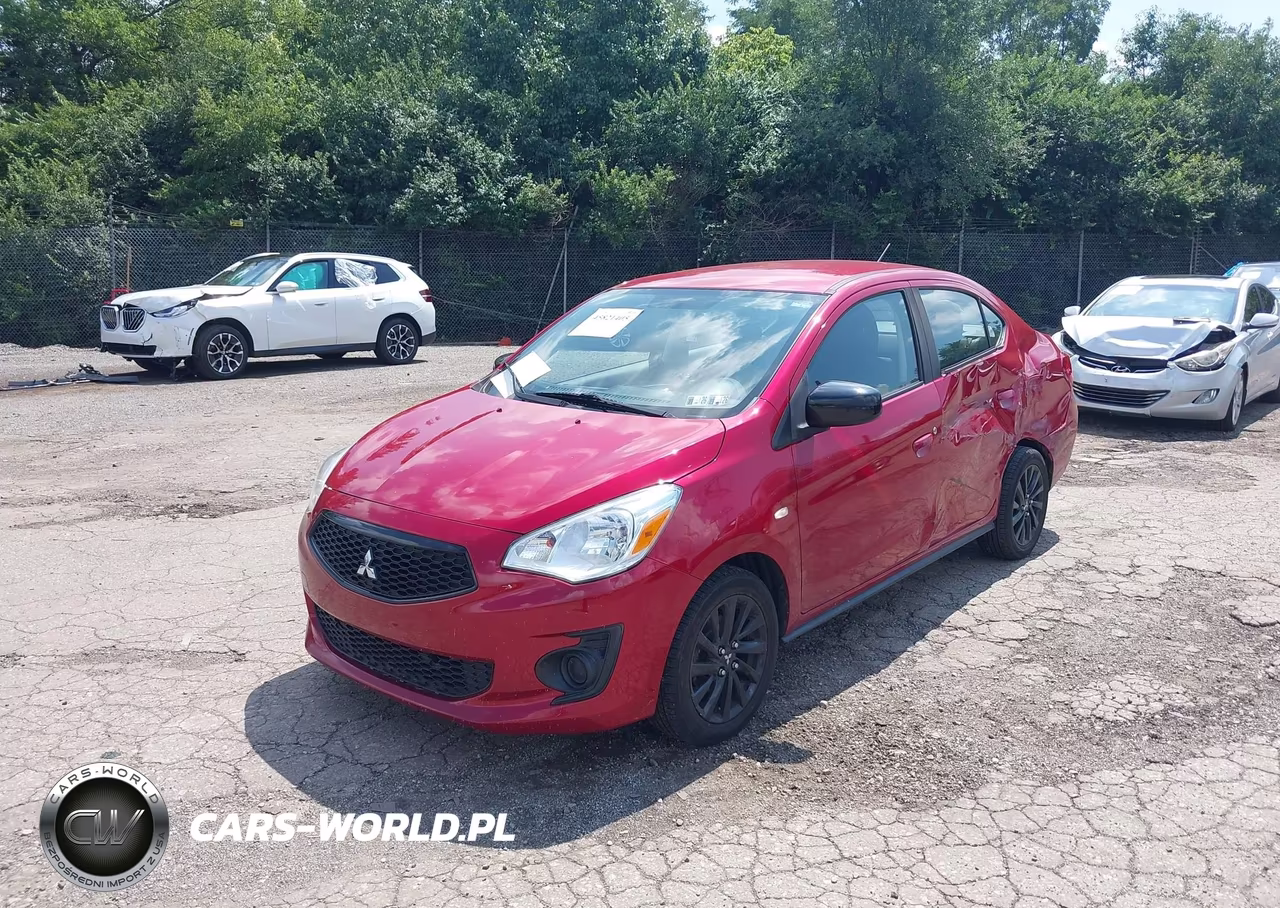 2020 Mitsubishi Mirage G4 Le VIN:ML32F4FJXLHF07272 - 2