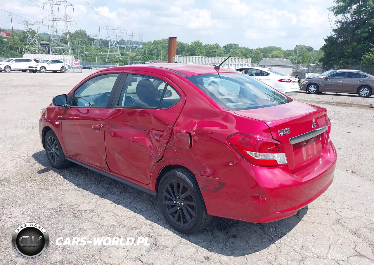 2020 Mitsubishi Mirage G4 Le VIN:ML32F4FJXLHF07272 - 3