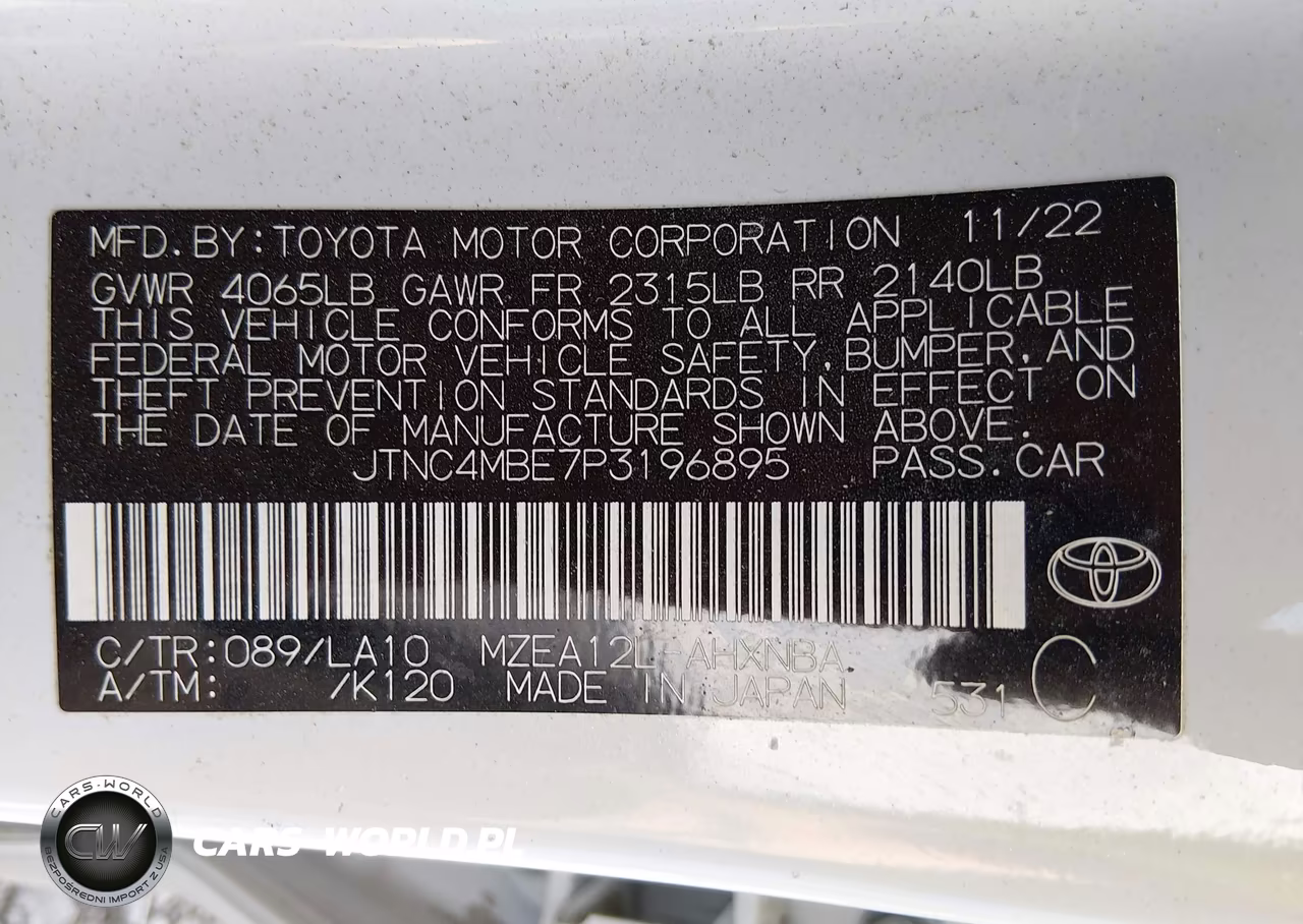 2023 Toyota Corolla Xse VIN:JTNC4MBE7P3196895 - 9