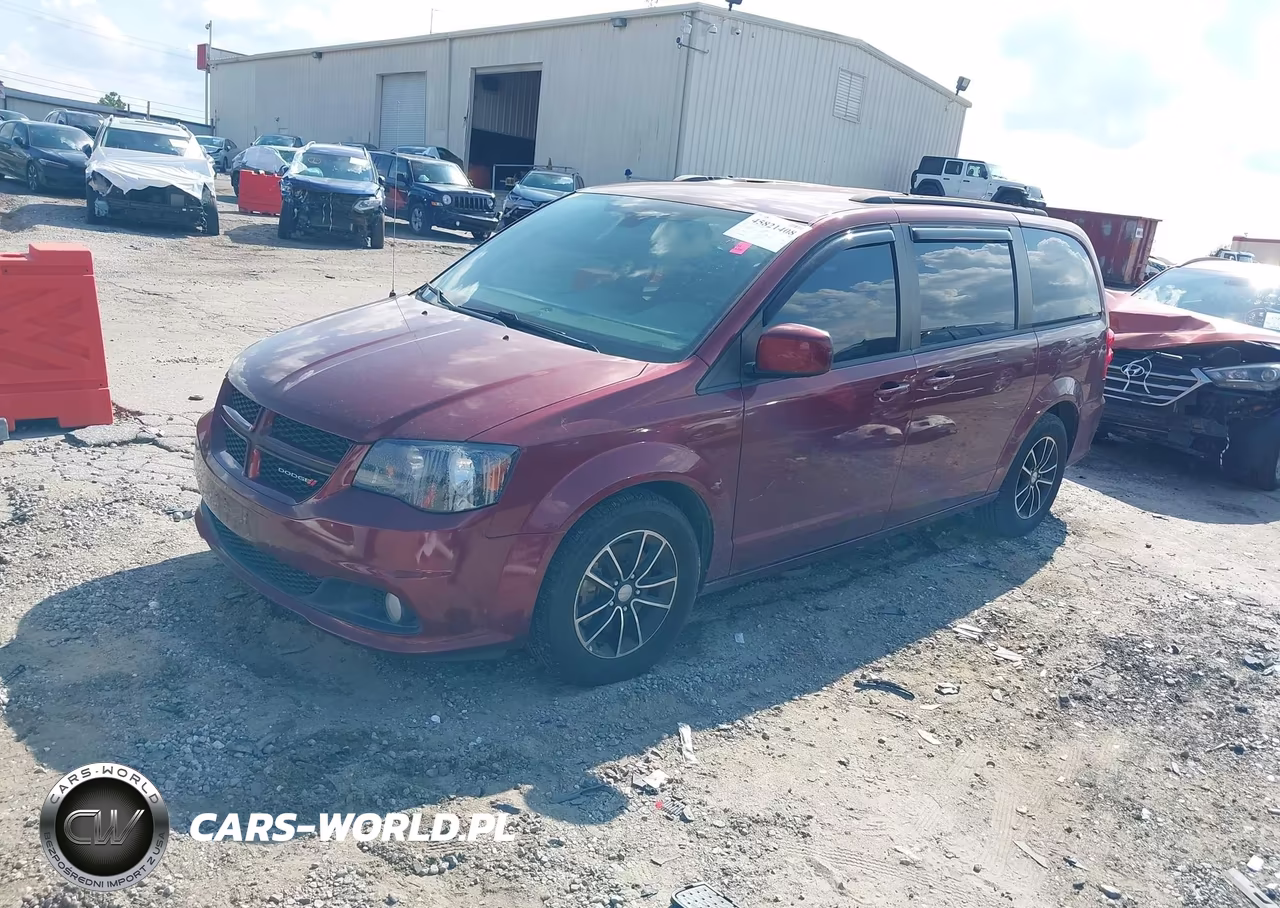 2018 Dodge Grand Caravan Gt VIN:2C4RDGEG2JR299542 - 2