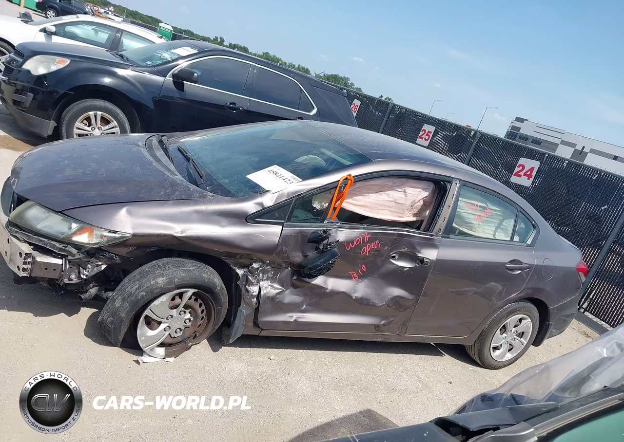 2015 Honda Civic Lx VIN:19XFB2F51FE069508 - 14