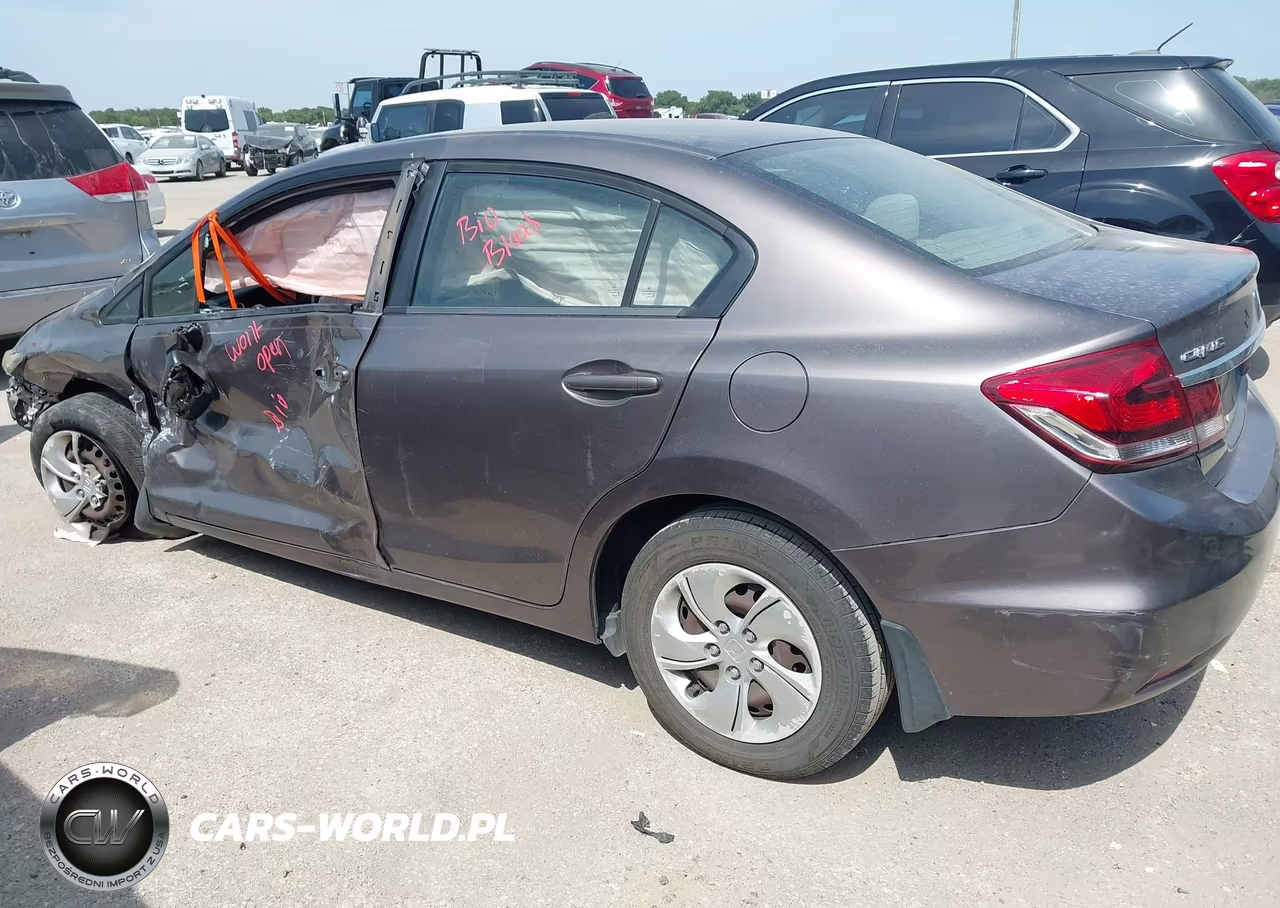 2015 Honda Civic Lx VIN:19XFB2F51FE069508 - 3