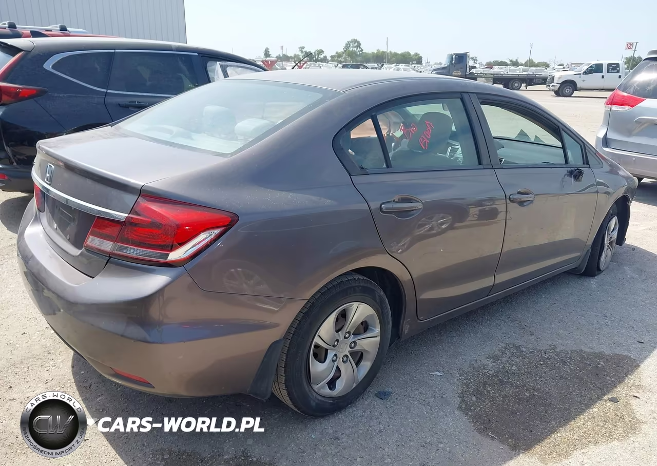 2015 Honda Civic Lx VIN:19XFB2F51FE069508 - 4