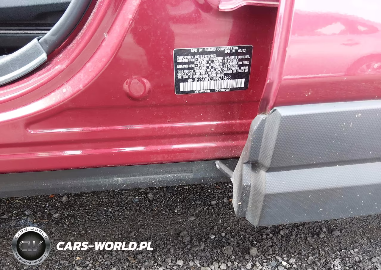 2022 Subaru Forester Limited VIN:JF2SKAPC9NH521463 - 9