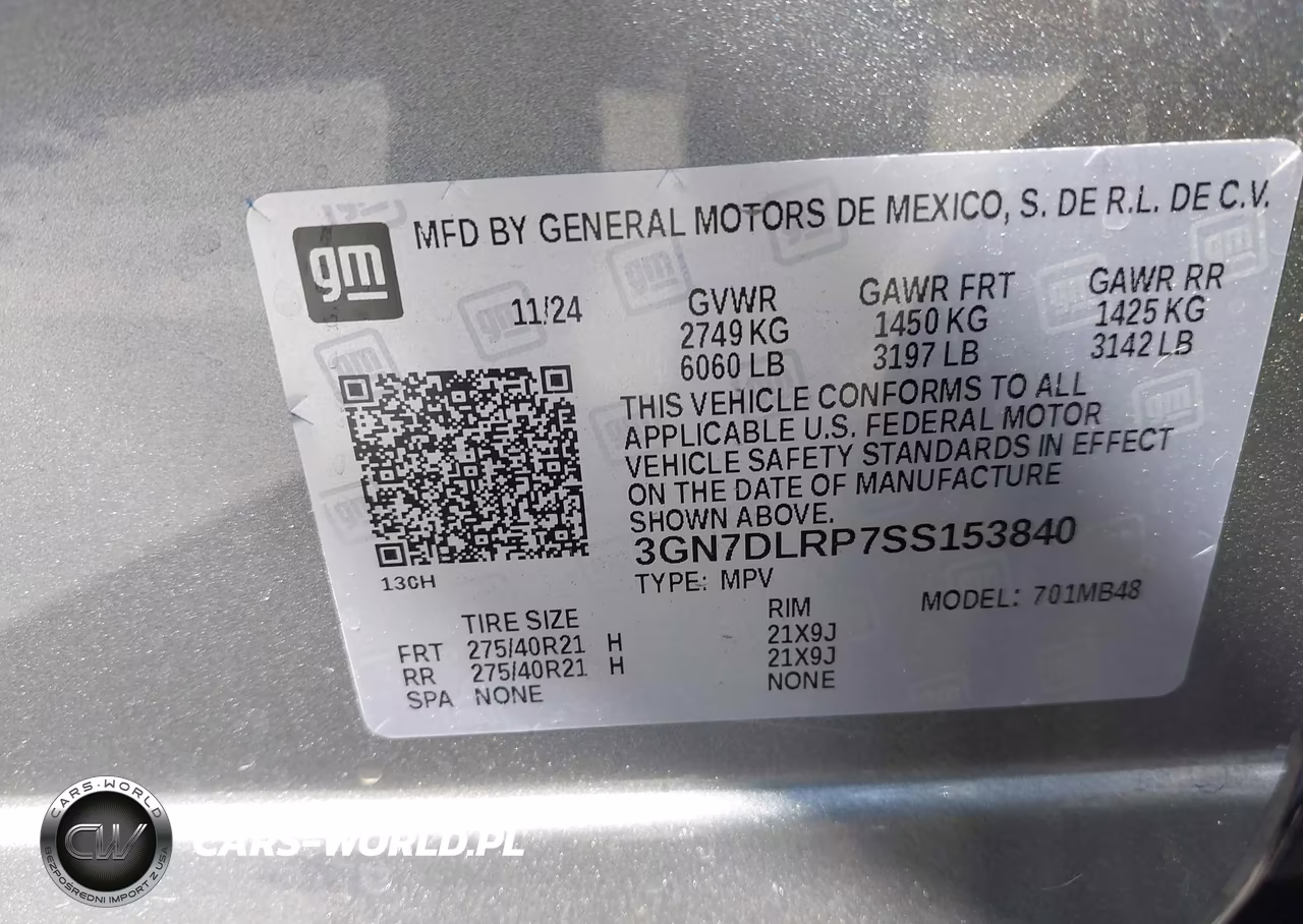 2025 Chevrolet Equinox Ev Lt VIN:3GN7DLRP7SS153840 - 9