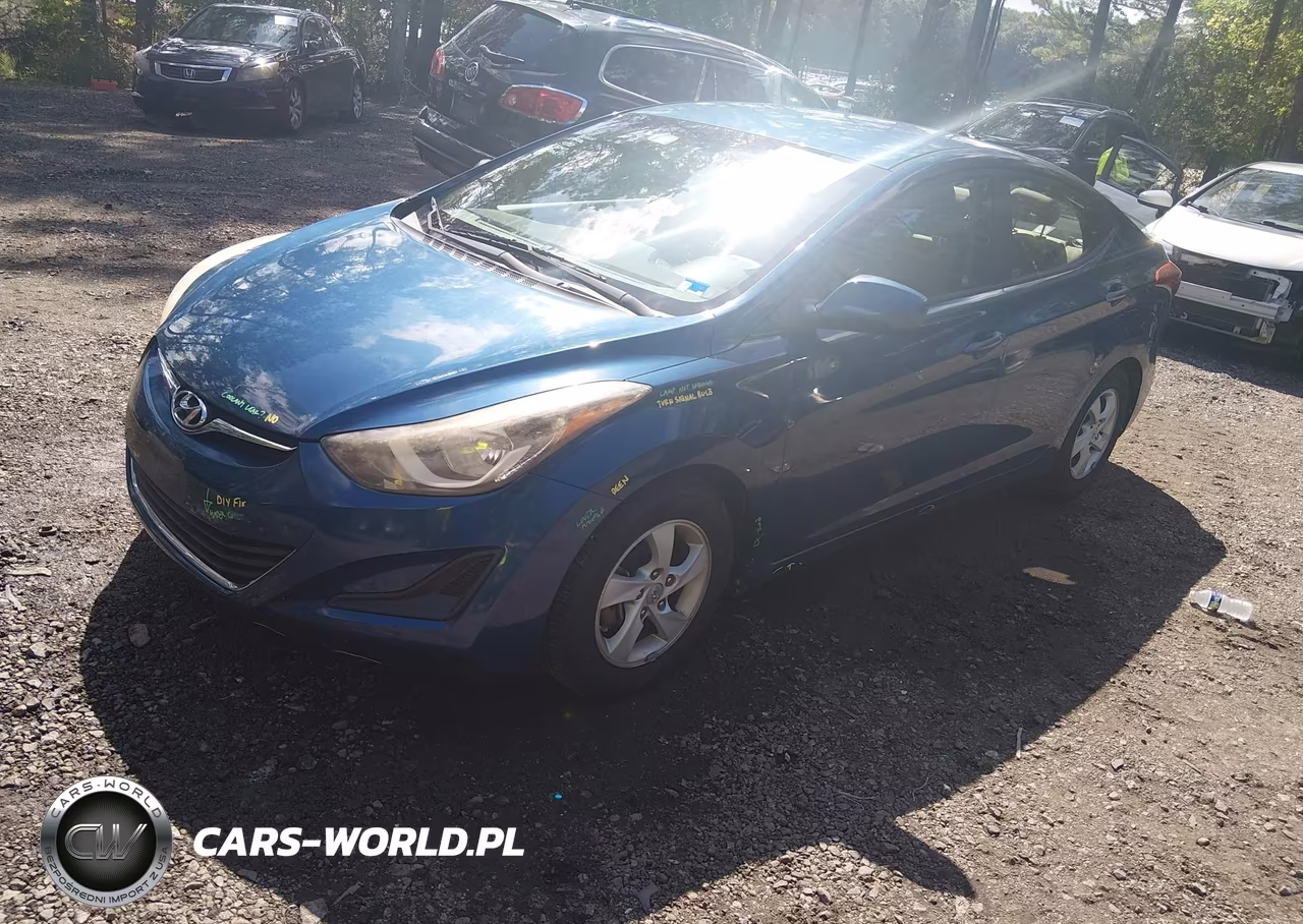 2015 Hyundai Elantra Se VIN:KMHDH4AE4FU298206 - 2