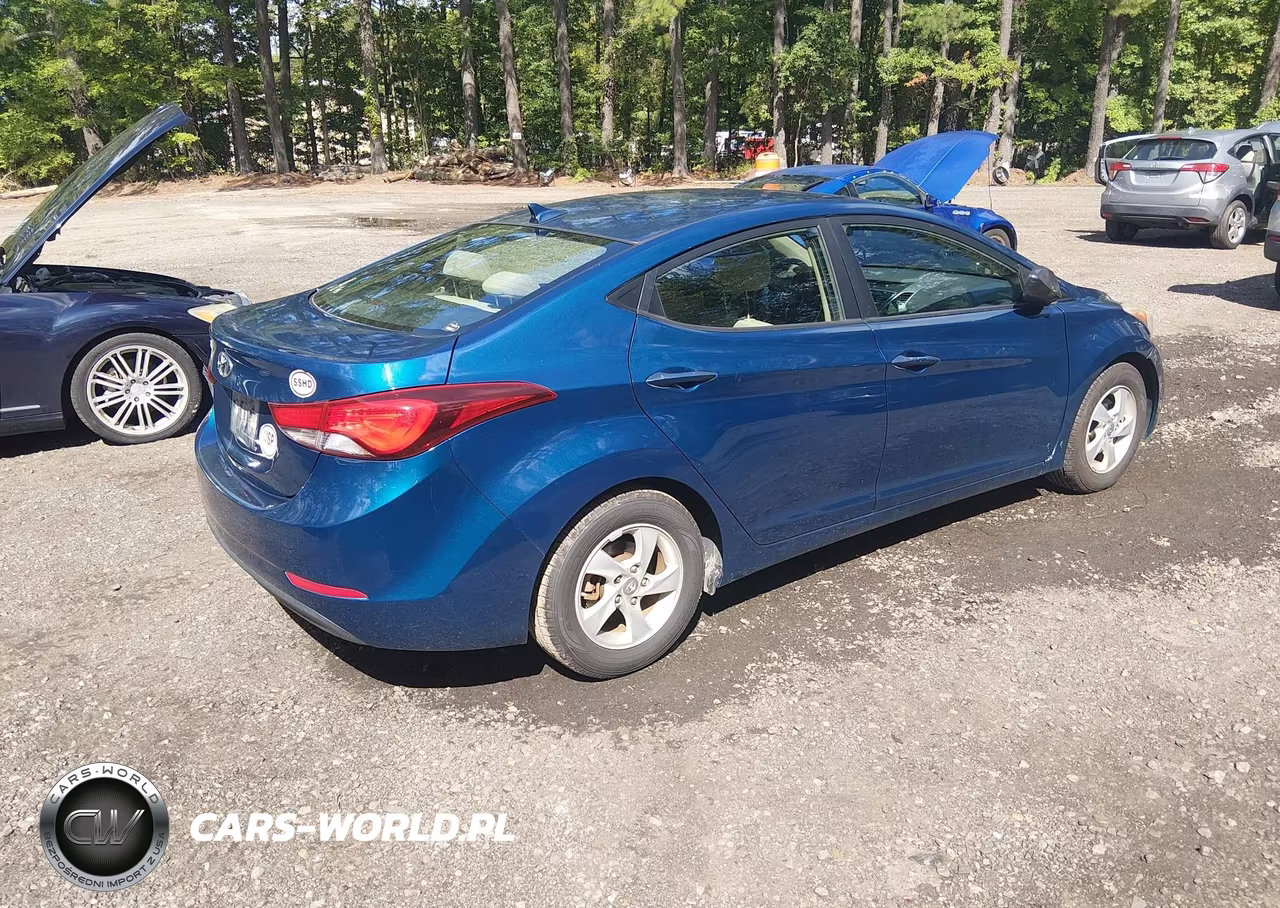 2015 Hyundai Elantra Se VIN:KMHDH4AE4FU298206 - 4
