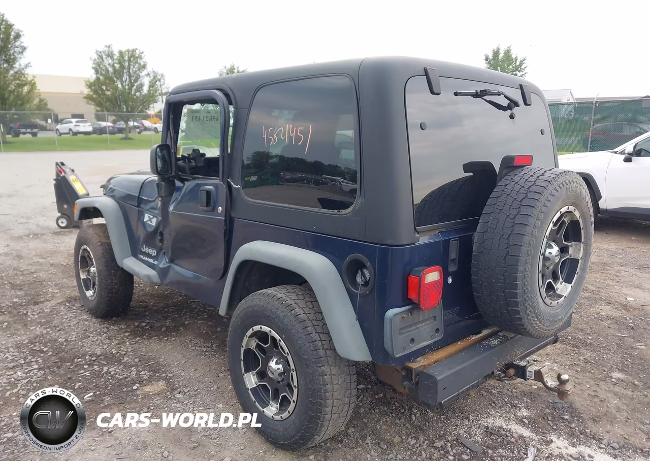 2006 Jeep Wrangler X VIN:1J4FA39S96P750889 - 3