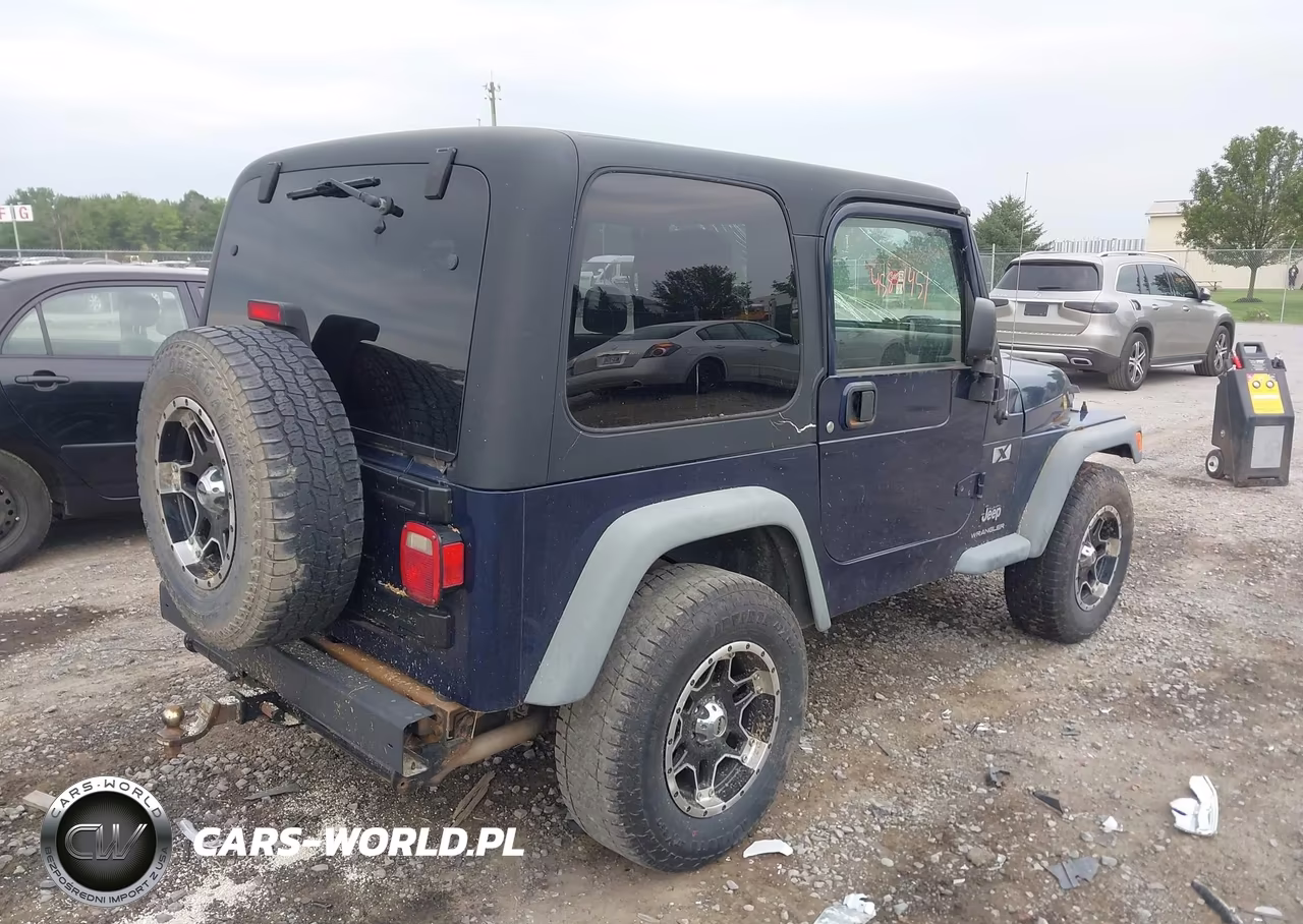 2006 Jeep Wrangler X VIN:1J4FA39S96P750889 - 4