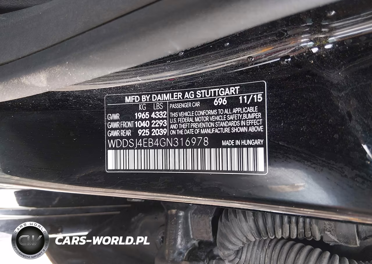2016 Mercedes-Benz Cla 250 VIN:WDDSJ4EB4GN316978 - 9
