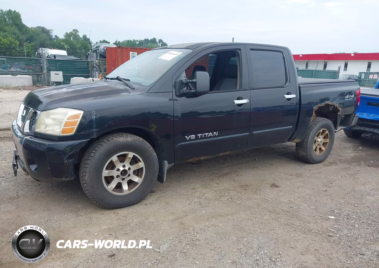 2006 Nissan Titan Se VIN:1N6BA07BX6N575647 - 2