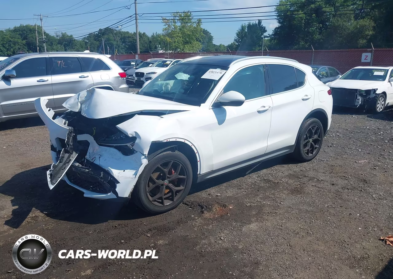 2019 Alfa Romeo Stelvio Ti Awd VIN:ZASPAKBN7K7C59411 - 2