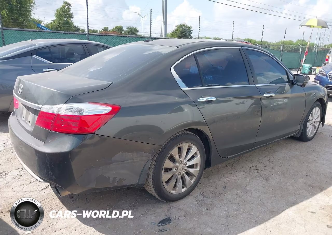 2014 Honda Accord Ex-L VIN:1HGCR2F8XEA047552 - 4