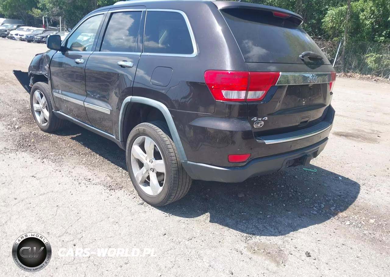 2012 Jeep Grand Cherokee Overland VIN:1C4RJFCG6CC214705 - 3