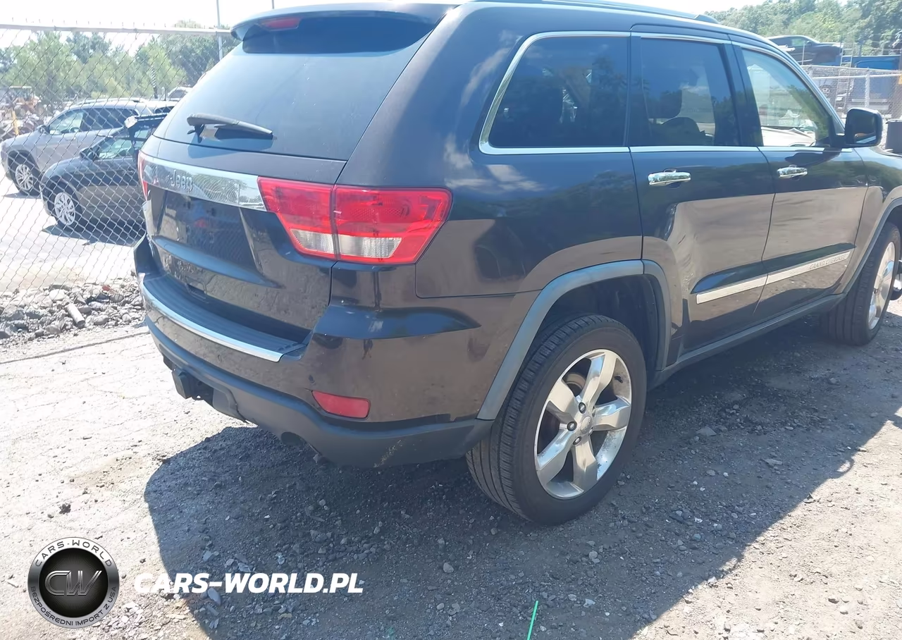 2012 Jeep Grand Cherokee Overland VIN:1C4RJFCG6CC214705 - 4
