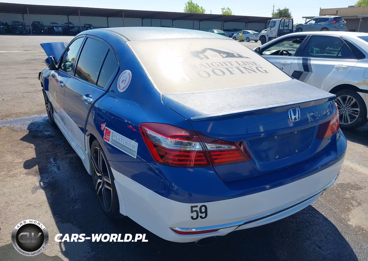 2016 Honda Accord Sport VIN:1HGCR2F5XGA176495 - 3
