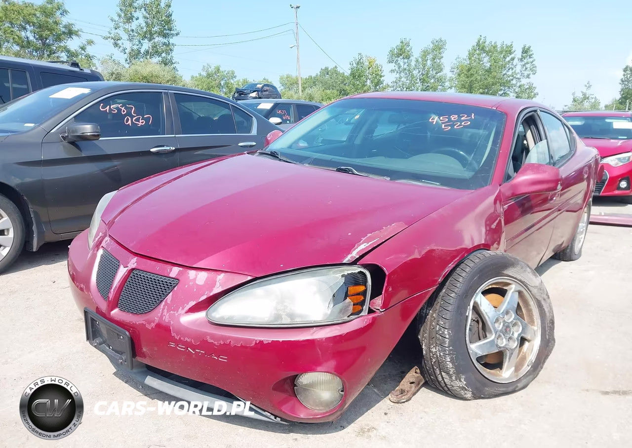 2004 Pontiac Grand Prix Gt2 VIN:2G2WS522041335354 - 2