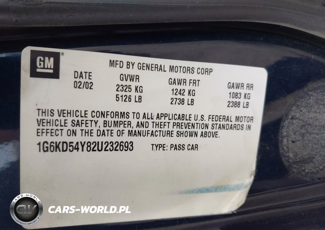 2002 Cadillac Deville VIN:1G6KD54Y82U232693 - 9