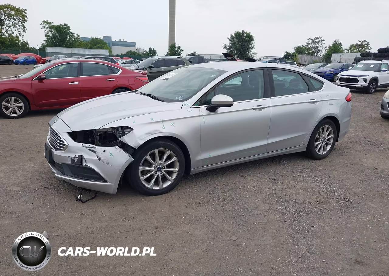 2017 Ford Fusion Se VIN:3FA6P0H73HR111991 - 2