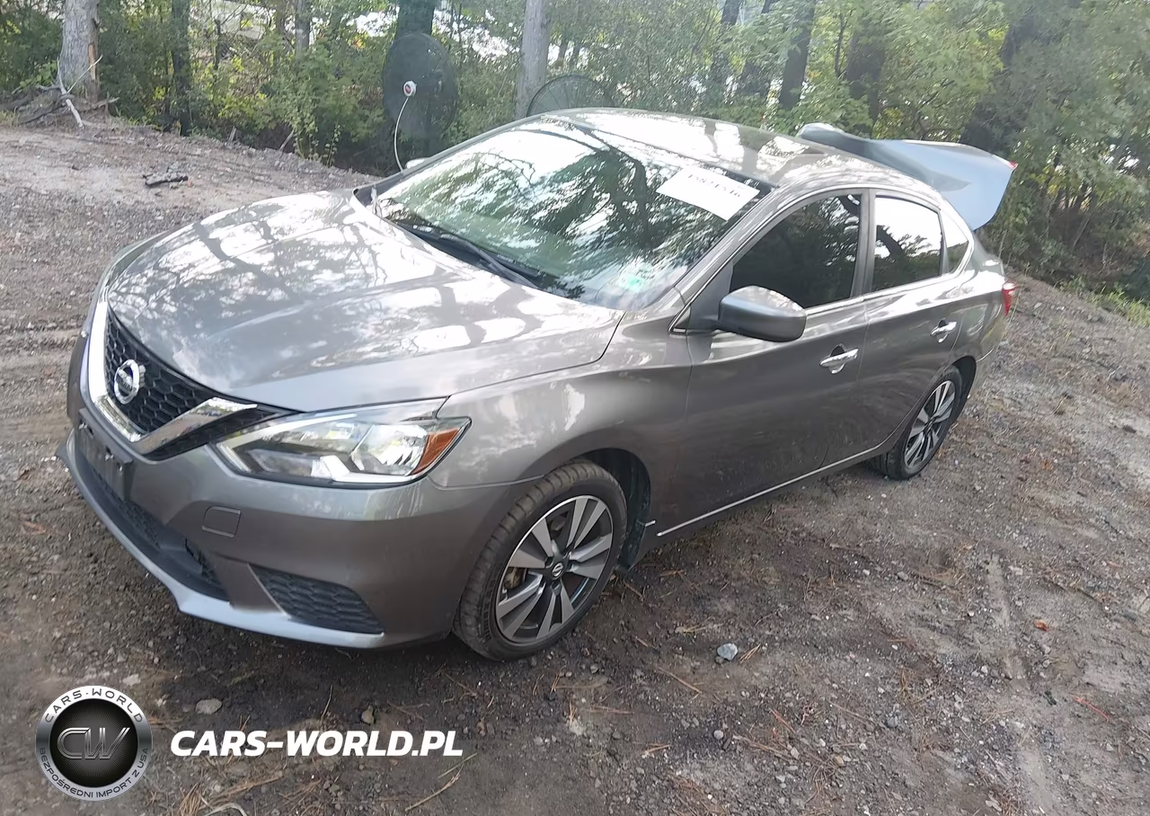 2019 Nissan Sentra Sv VIN:3N1AB7AP1KY356956 - 2