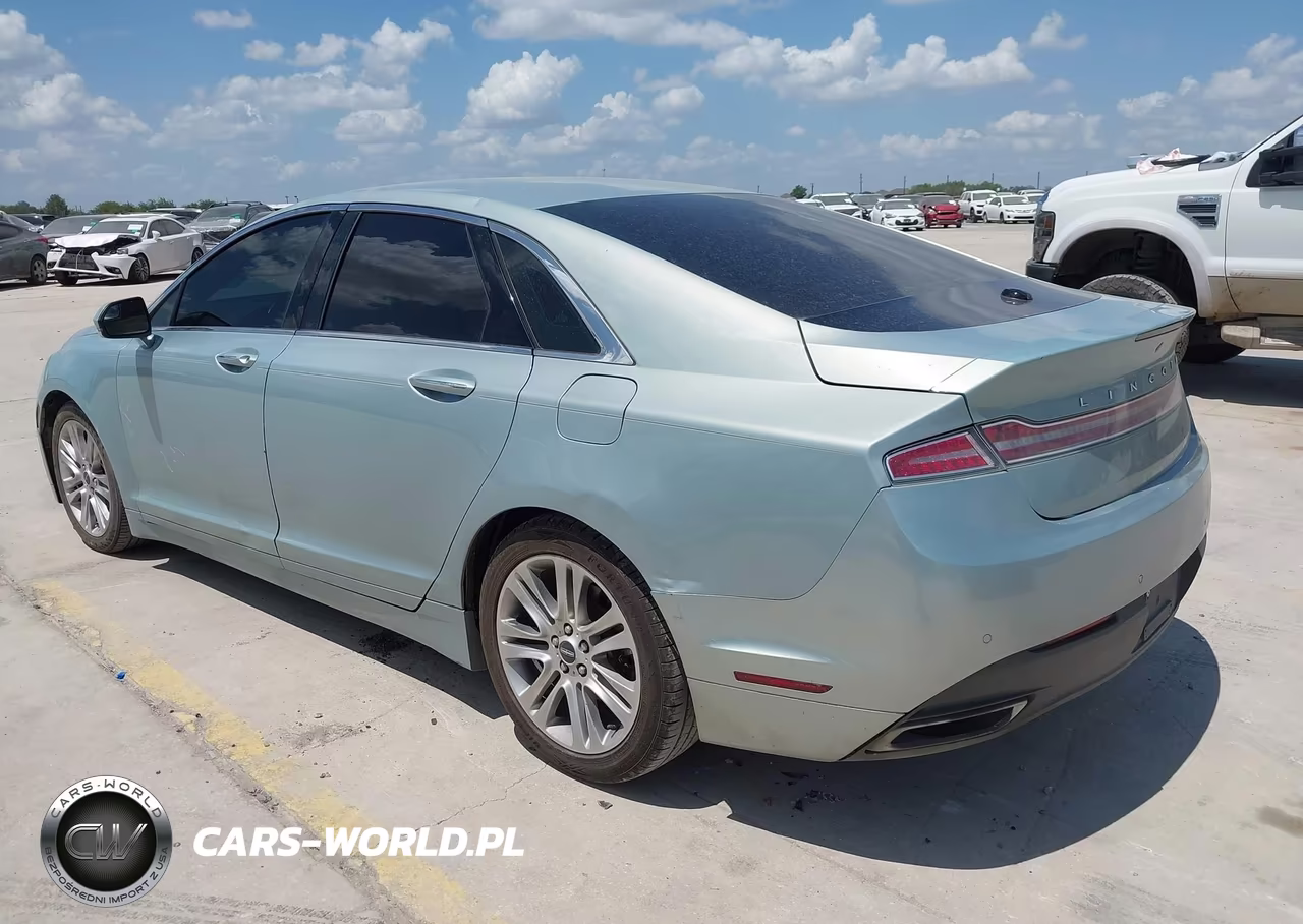 2014 Lincoln Mkz Hybrid VIN:3LN6L2LU1ER811661 - 3