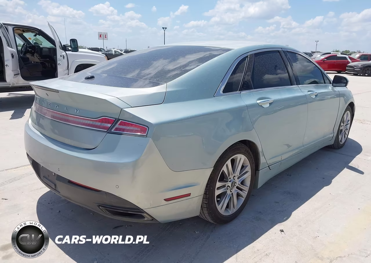 2014 Lincoln Mkz Hybrid VIN:3LN6L2LU1ER811661 - 4