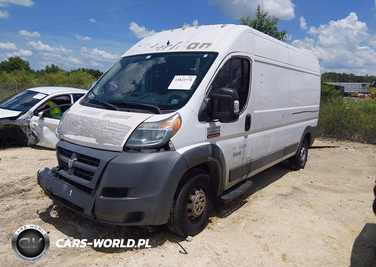 2016 Ram Promaster 3500 High Roof VIN:3C6URVHD3GE116152 - 2