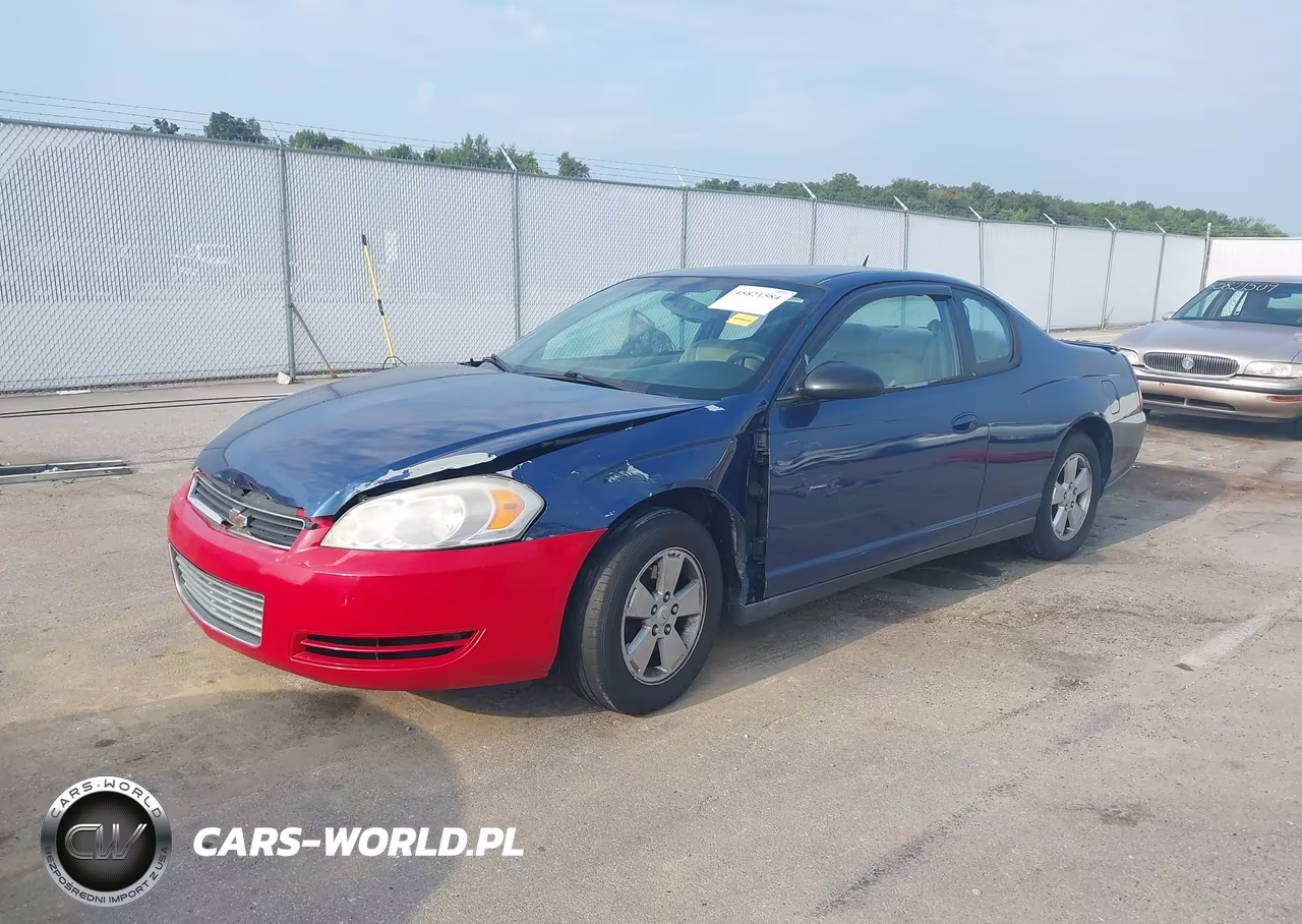 2006 Chevrolet Monte Carlo Ls VIN:2G1WJ15K469417636 - 2