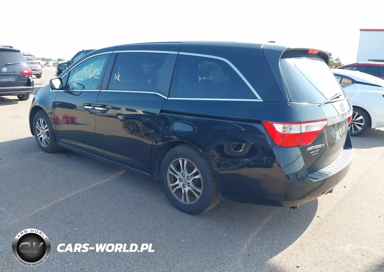 2011 Honda Odyssey Ex-L VIN:5FNRL5H62BB046809 - 3