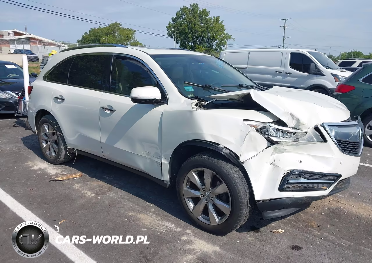 2015 Acura Mdx Advance Pkg W-Entertainment Pkg