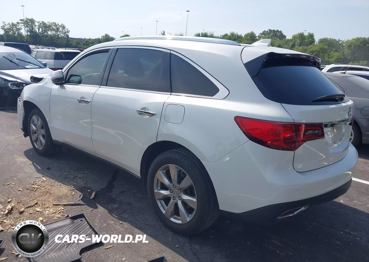 2015 Acura Mdx Advance Pkg W-Entertainment Pkg VIN:5FRYD4H89FB007207 - 3