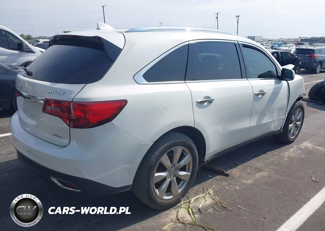 2015 Acura Mdx Advance Pkg W-Entertainment Pkg VIN:5FRYD4H89FB007207 - 4