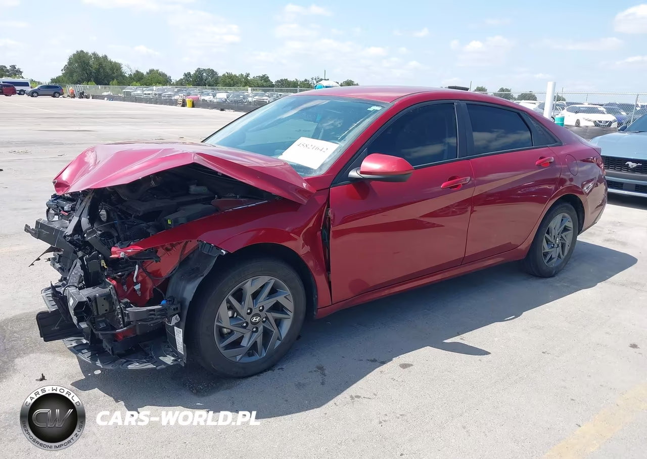2024 Hyundai Elantra Sel VIN:KMHLM4DG2RU807234 - 2