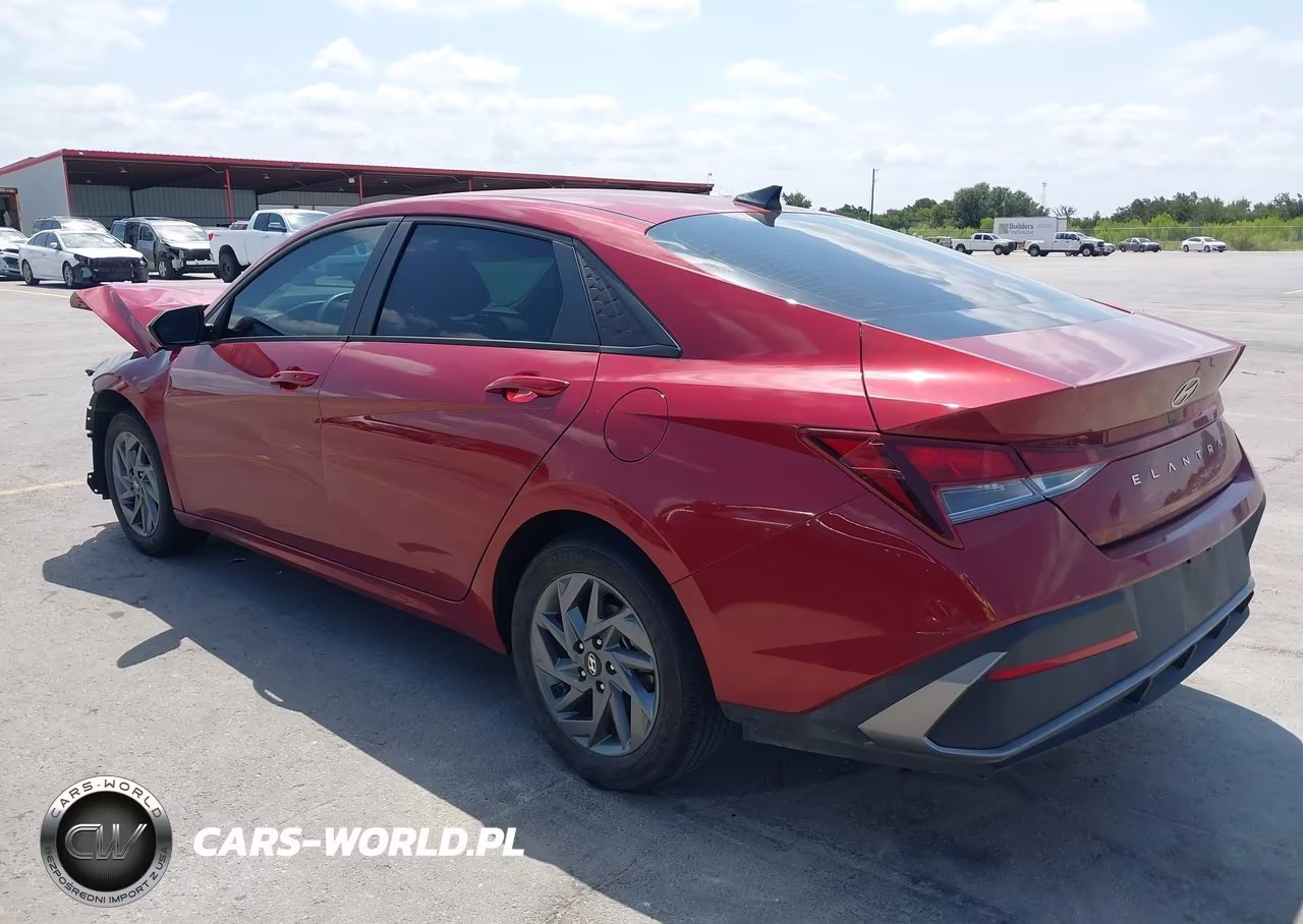 2024 Hyundai Elantra Sel VIN:KMHLM4DG2RU807234 - 3