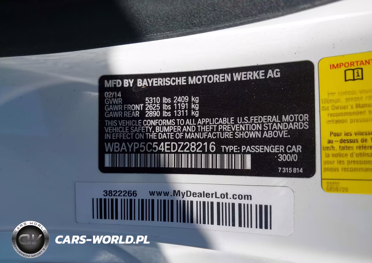 2014 BMW 640I xDrive VIN:WBAYP5C54EDZ28216 - 9