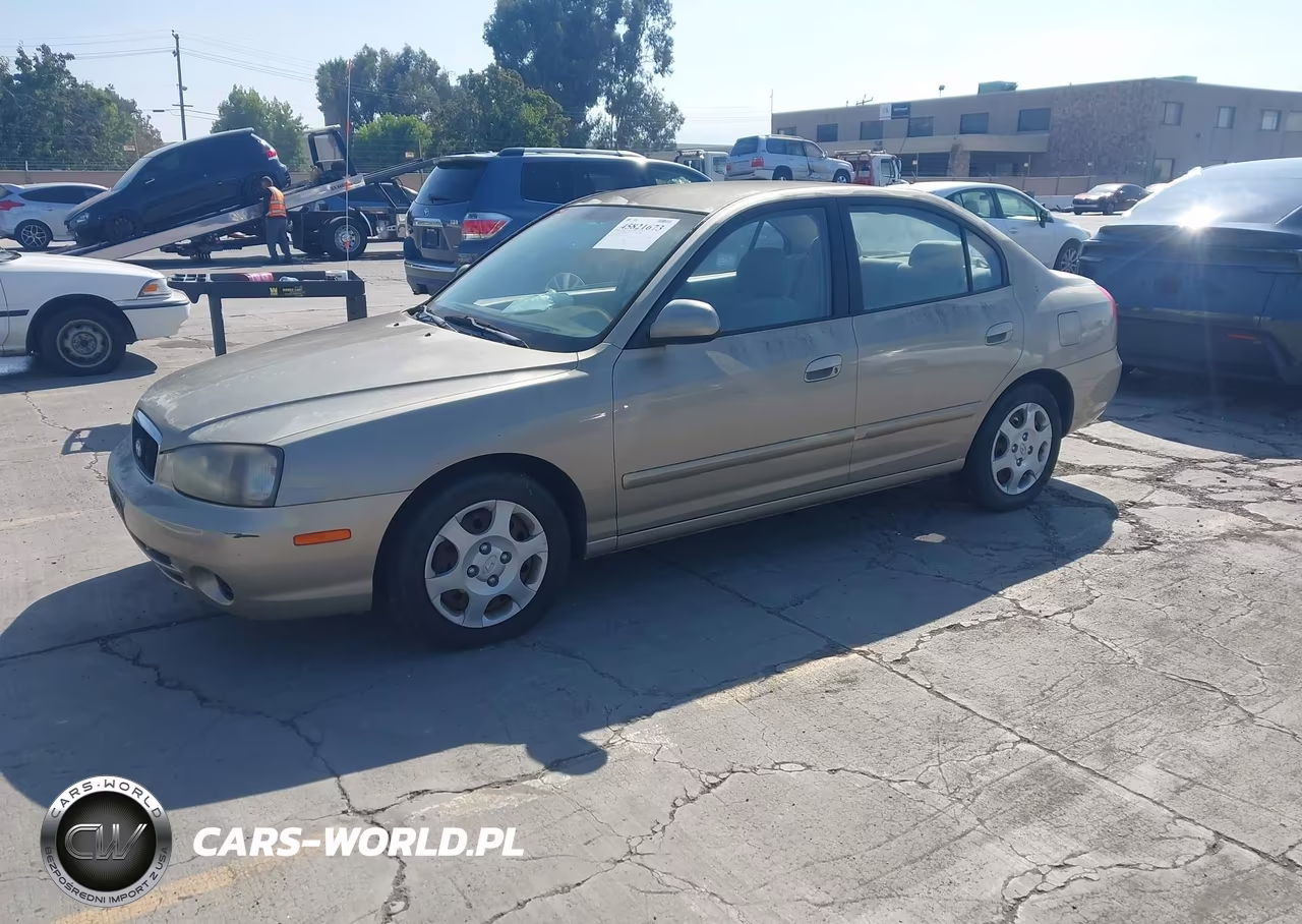 2003 Hyundai Elantra Gls-Gt VIN:KMHDN45D83U612557 - 2