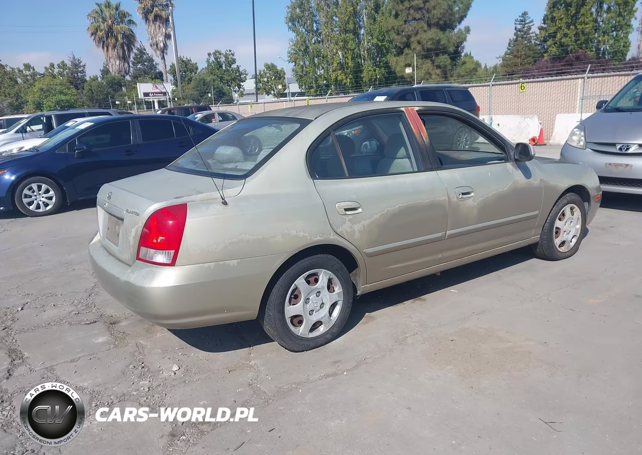 2003 Hyundai Elantra Gls-Gt VIN:KMHDN45D83U612557 - 4
