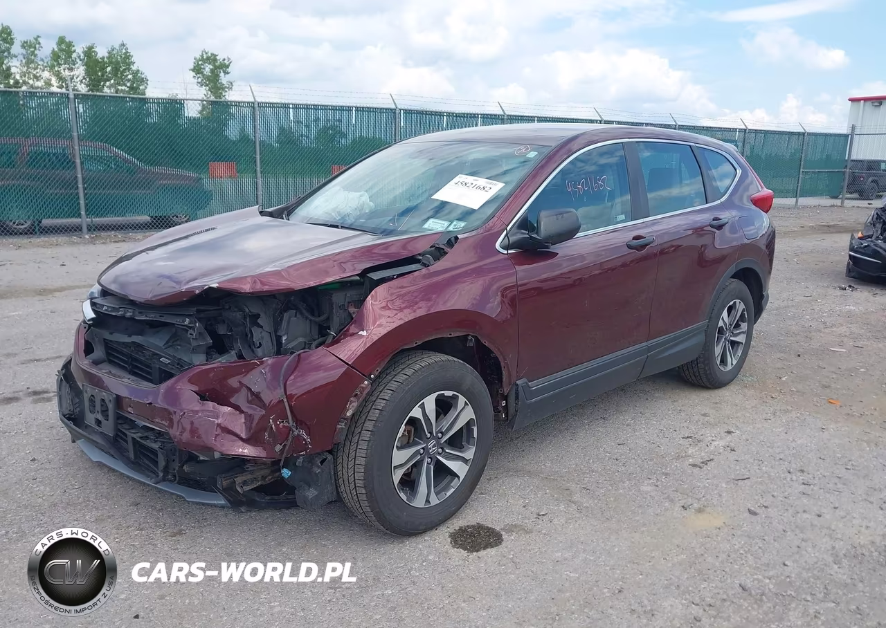 2018 Honda Cr-V Lx VIN:2HKRW6H39JH223956 - 2