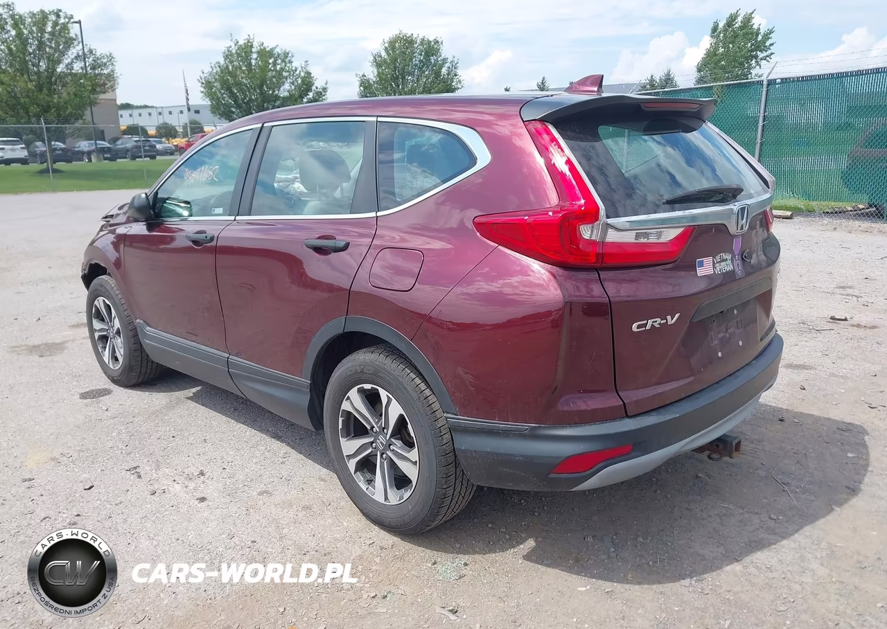 2018 Honda Cr-V Lx VIN:2HKRW6H39JH223956 - 3