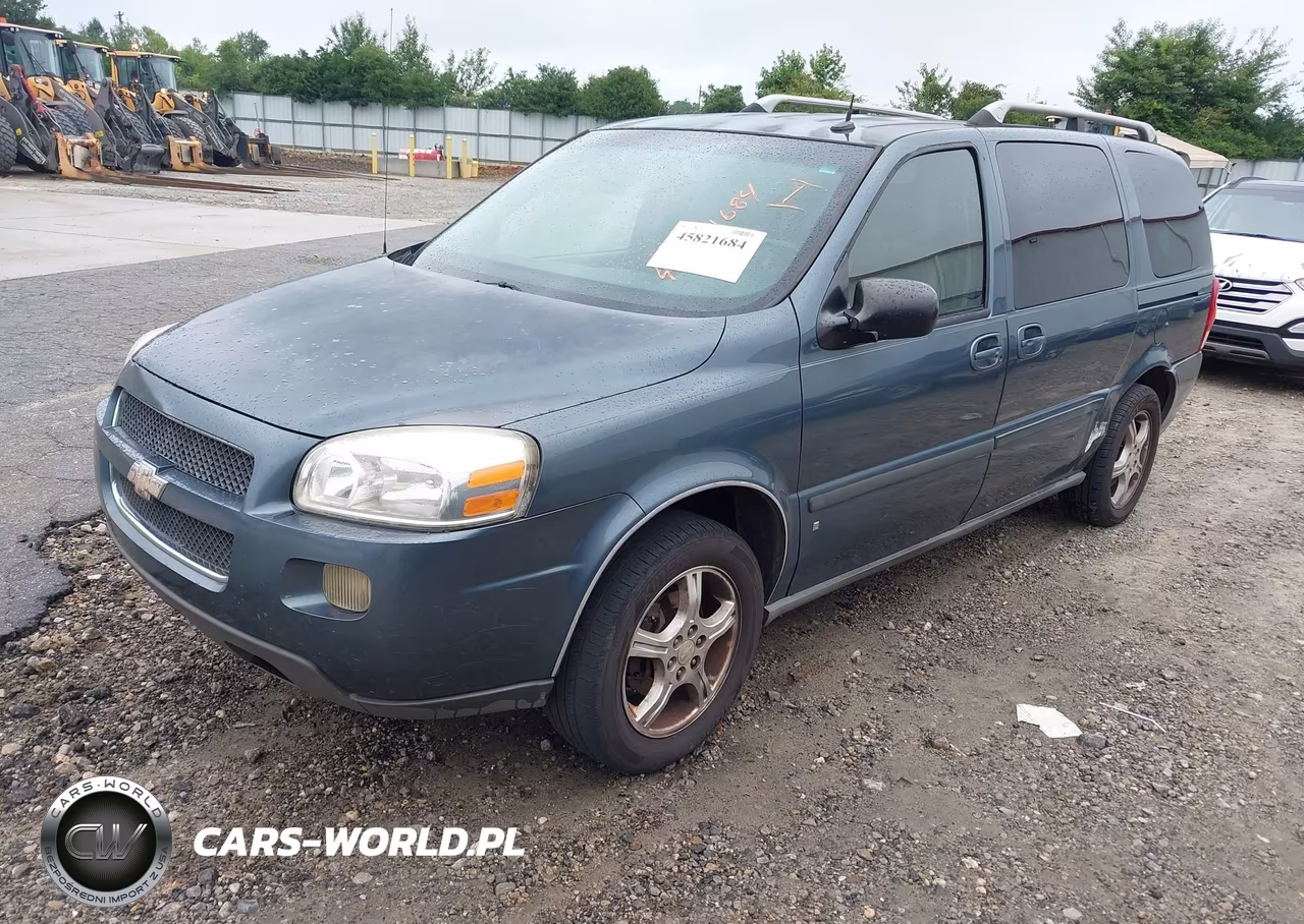 2006 Chevrolet Uplander Lt W-2Lt VIN:1GNDV33L86D221283 - 2