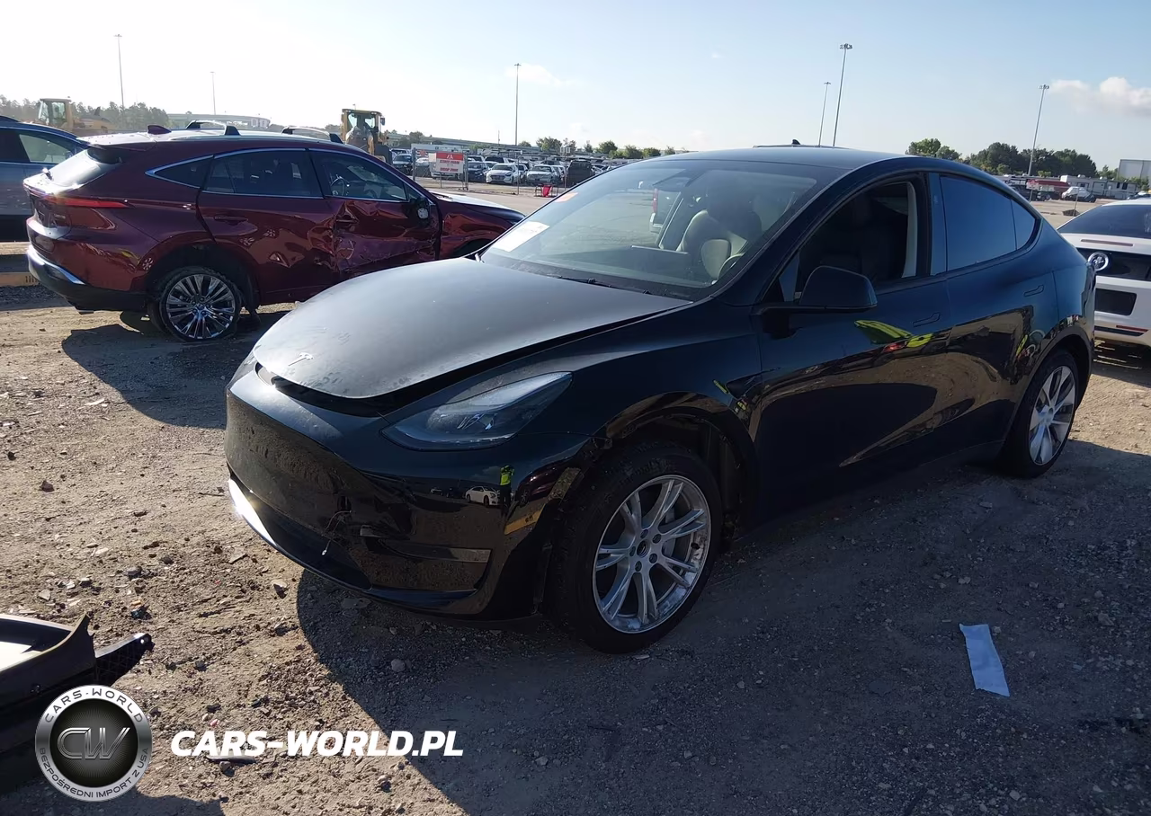2024 Tesla Model Y Long Range Single Motor Rear-Wheel Drive-Rwd VIN:7SAYGDED3RF048448 - 2