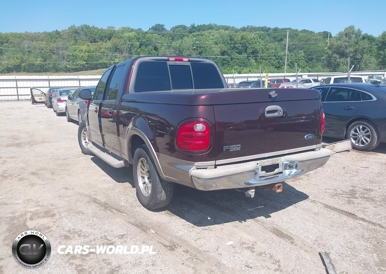 2001 Ford F-150 Harley-Davidson Edition-King Ranch Edition-Lariat-Xlt VIN:1FTRW07L81KA22887 - 3