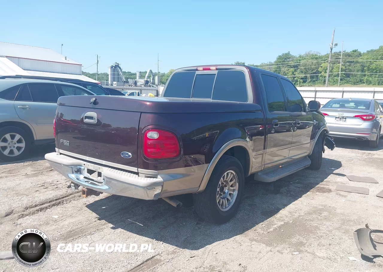 2001 Ford F-150 Harley-Davidson Edition-King Ranch Edition-Lariat-Xlt VIN:1FTRW07L81KA22887 - 4
