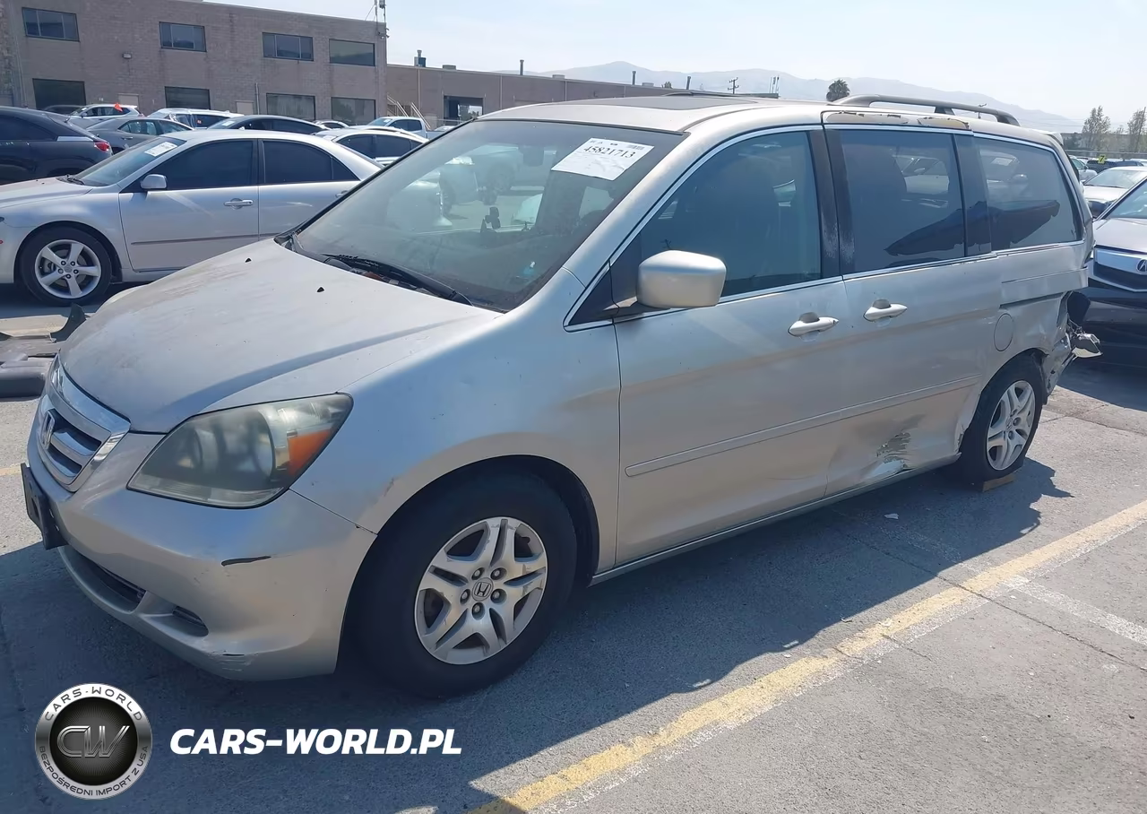 2007 Honda Odyssey Ex-L VIN:5FNRL38617B127960 - 2