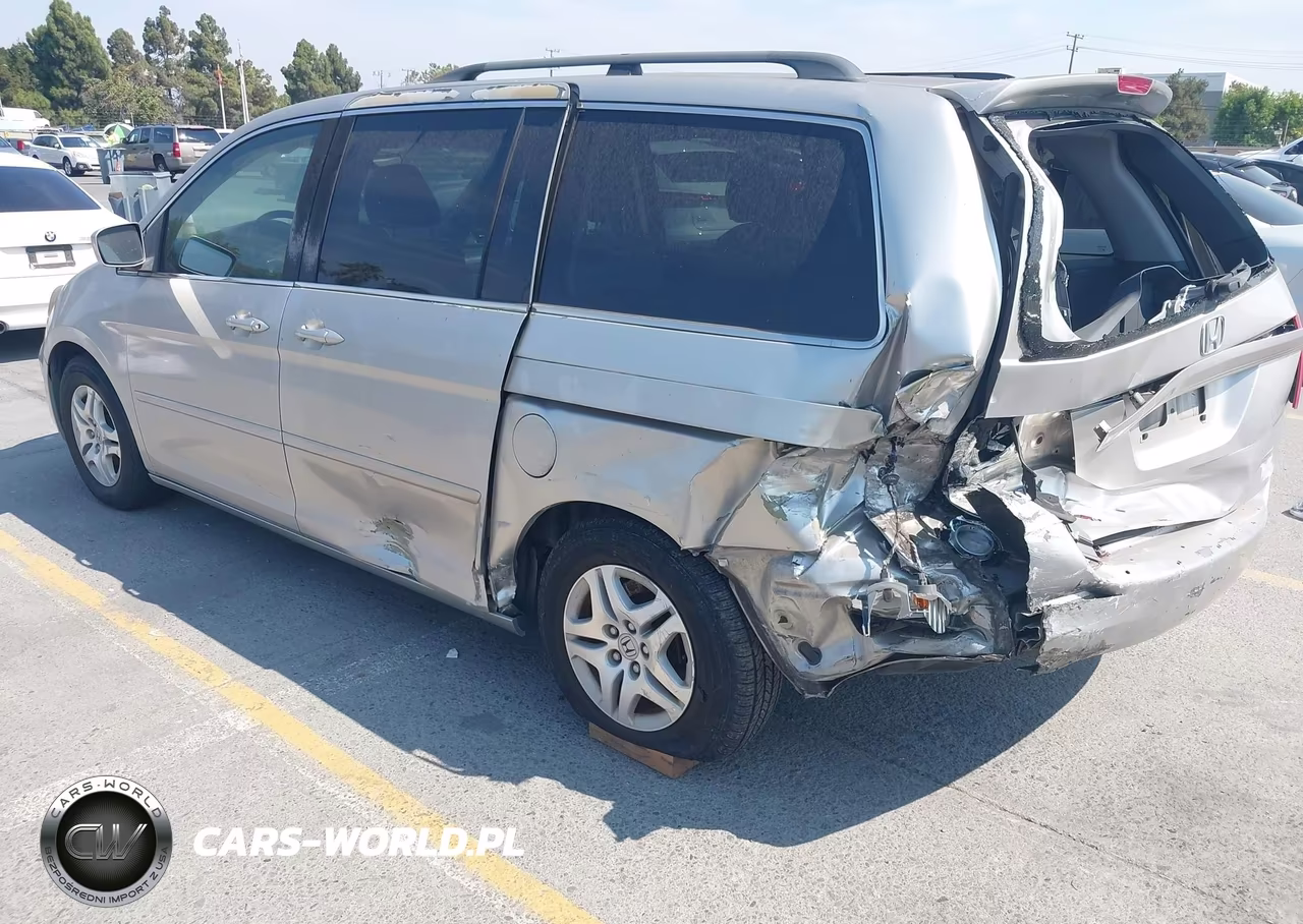 2007 Honda Odyssey Ex-L VIN:5FNRL38617B127960 - 3
