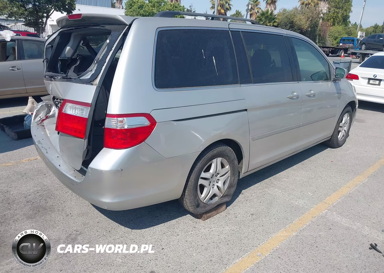 2007 Honda Odyssey Ex-L VIN:5FNRL38617B127960 - 4