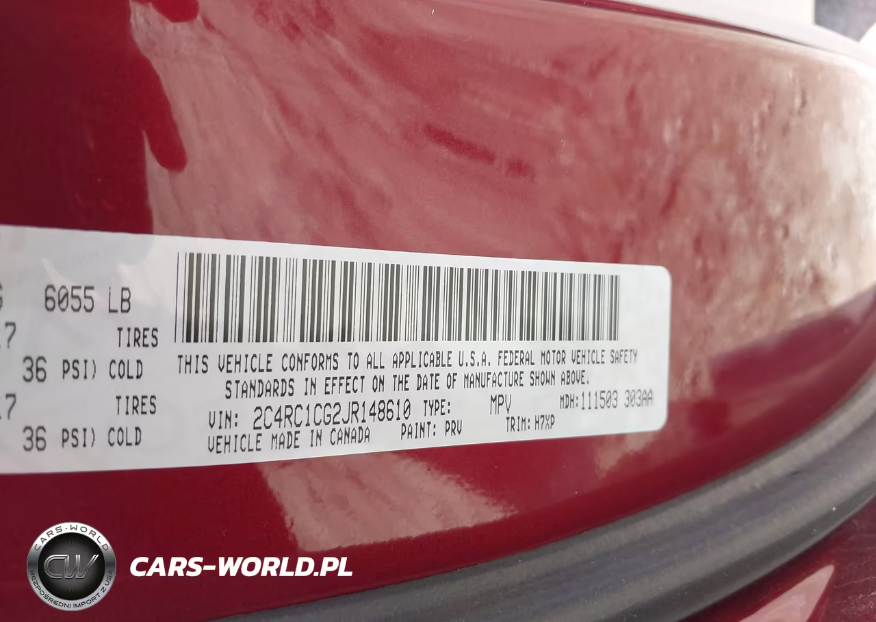 2018 Chrysler Pacifica Lx VIN:2C4RC1CG2JR148610 - 9