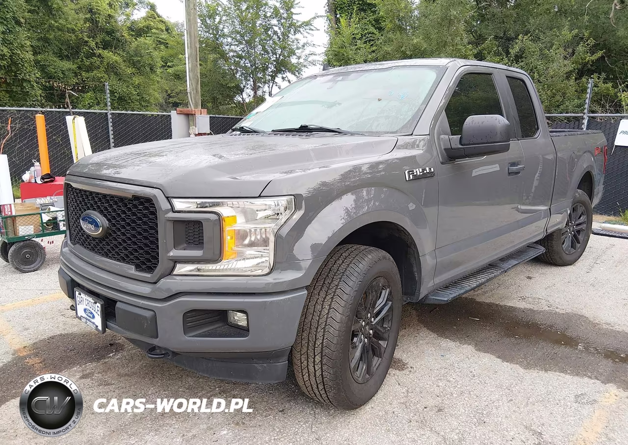 2020 Ford F150 Super Cab VIN:1FTFX1E49LFA49254 - 2