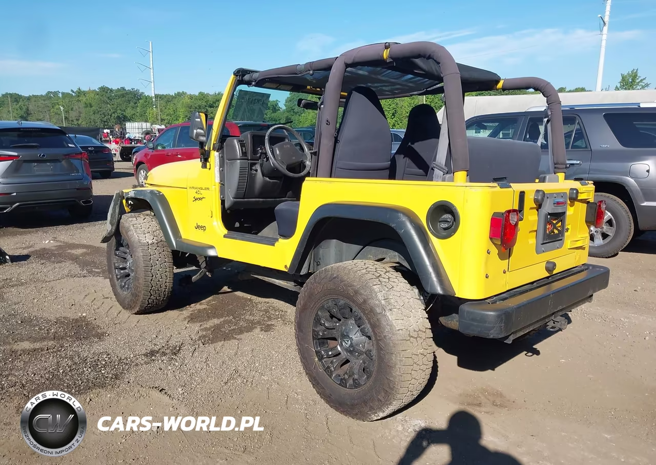 2000 Jeep Wrangler Sport VIN:1J4FA49S2YP731299 - 3