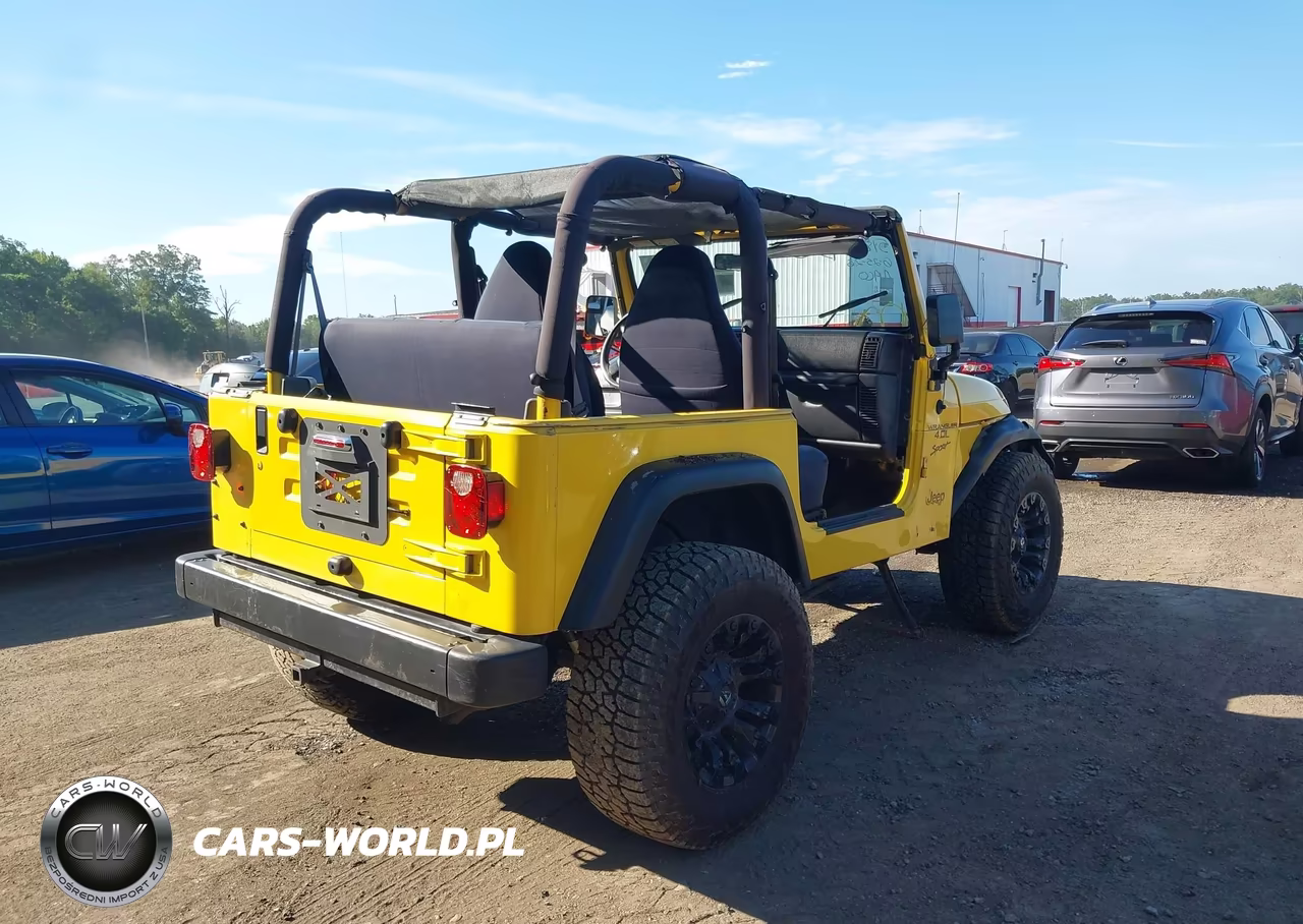 2000 Jeep Wrangler Sport VIN:1J4FA49S2YP731299 - 4